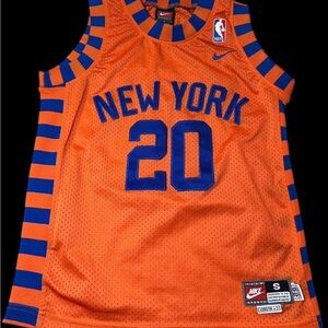 90s Nike Kids New York Knicks NBA Jersey